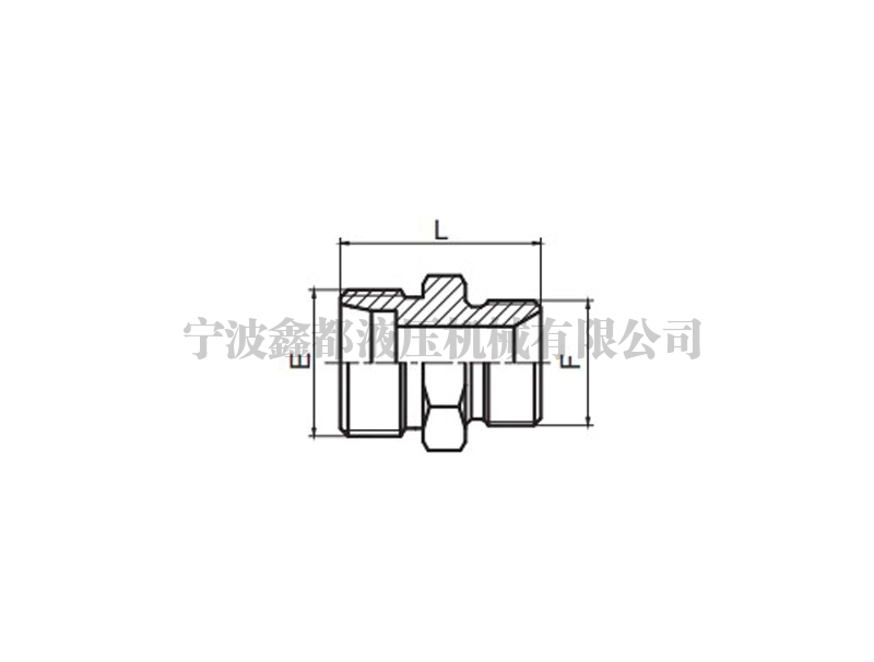 1CB/1DB 英管螺纹60°锥密封或组合垫密封两用柱端