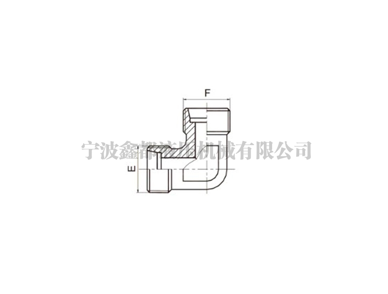 延安1C9/1D9 90° 弯曲接头